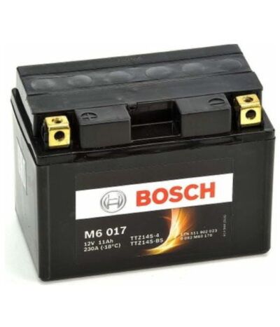 AKÜ: Bosch M6017 12V 11Ah AGM YTZ14S-BS Motosiklet Aküsü